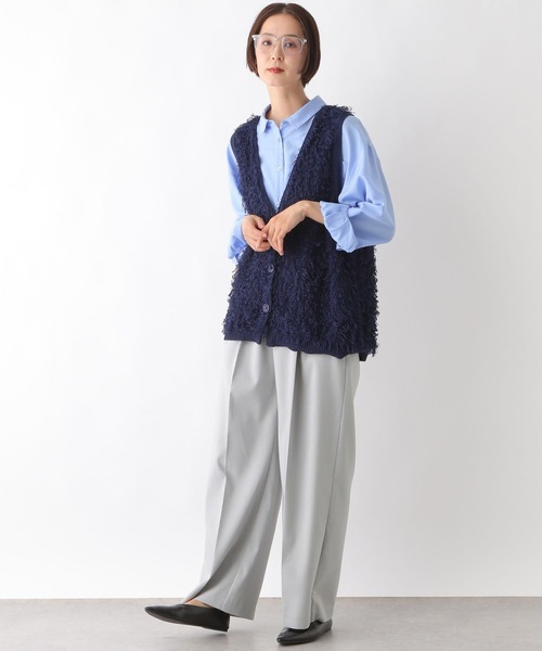 LEPSIM スラックス パンツ フロントタックスラックス 290207