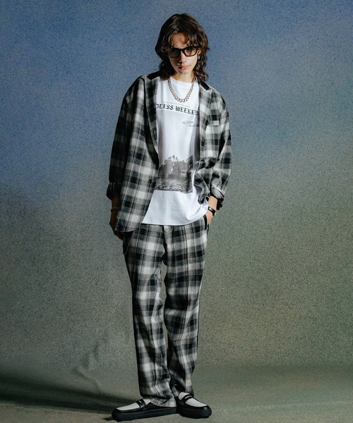 CRIMIE N-2B ジャケット CRIMIE ジャケット テーラードジャケット JAX 2B BLAZER CHECK