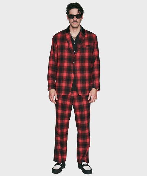 CRIMIE N-2B ジャケット CRIMIE ジャケット テーラードジャケット JAX 2B BLAZER CHECK