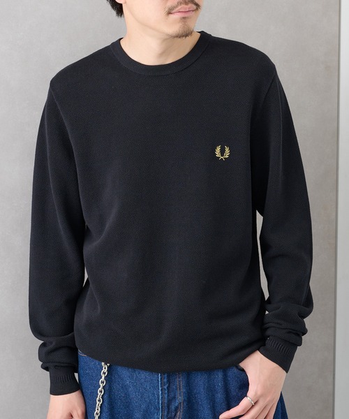 FRED PERRY（フレッドペリー） ニット セーター 「FRED PERRY」PIQUE