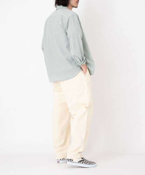 専用　ROBE de PEAU #gauze ロングスリーブシャツ　2枚セット Y's BORN PRODUCT] THIN COTTON TWILL COLLAR CUT OFF