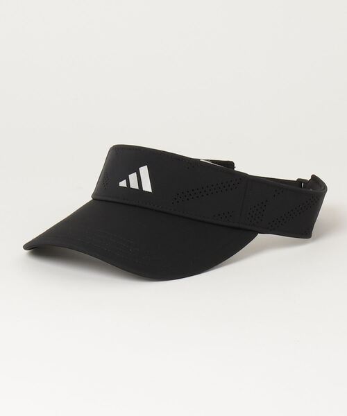 adidas（アディダス） サンバイザー メタルロゴ テックバイザー