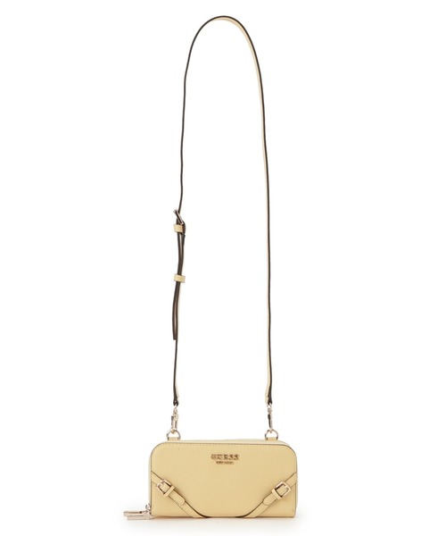 【ライトイエロー(CSL)】GUESS クロスボディバッグ(W)BRAMINA Crossbody Organizer GUESS（ゲス） ショルダーバッグ バッグ BRAMINA Crossbody Organizer