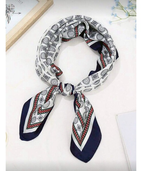 ARTIFICIAL SWEETENER スカーフ バンダナ 「 」シルクタッチレトロ柄