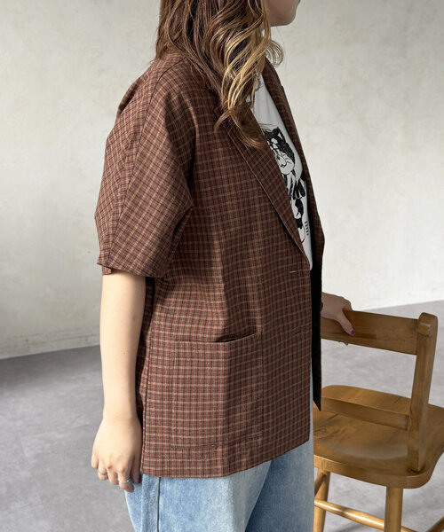 CPCM（シーピーシーエム） ジャケット テーラードジャケット シア