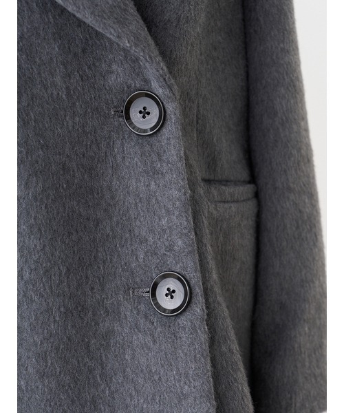 新品未使用スナイデルグレーウールコート SNIDEL（スナイデル） チェスターコート FREE グレー レディース