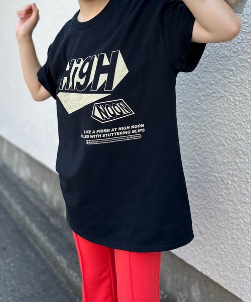 mi via loca tシャツ 半袖 「GILDAN」立体HIGH NOON ロゴTシャツ 「PT