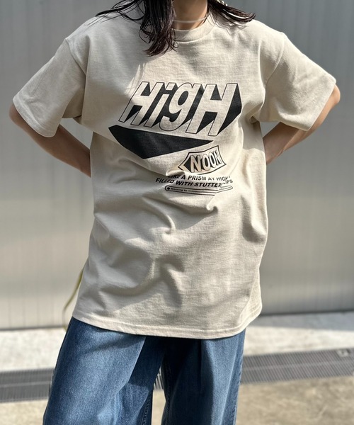 Nili Lotan ニリロタン　ロゴTシャツ　S 新品 総柄ロゴプリントTシャツ[品番：NICW0007963]｜NICOLE（ニコル