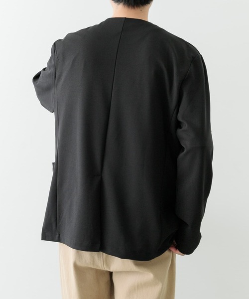 ITEMS URBANRESEARCH コート ジャケット 梨地ジャガードノー