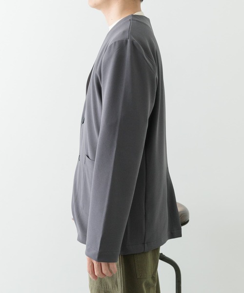 ITEMS URBANRESEARCH コート ジャケット 梨地ジャガードノー