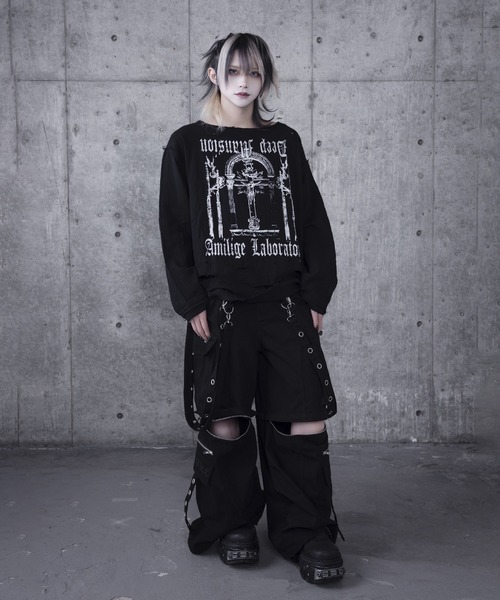 LIMI feu テンセル サスペンダー ハイウエスト ワイドパンツ LIMI feu テンセル サスペンダー ハイウエスト ワイドパンツ