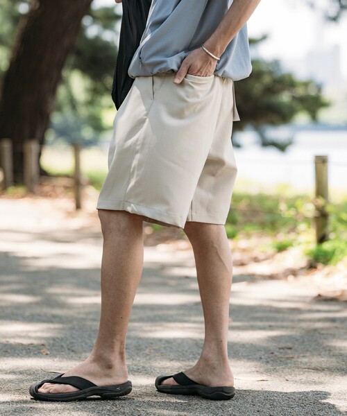 【新品】 STRETCH LIGHT WEIGHT EASY ショートパンツ FREAK'S STORE パンツ FREAK'S STORE/フリークスストア 速乾素材