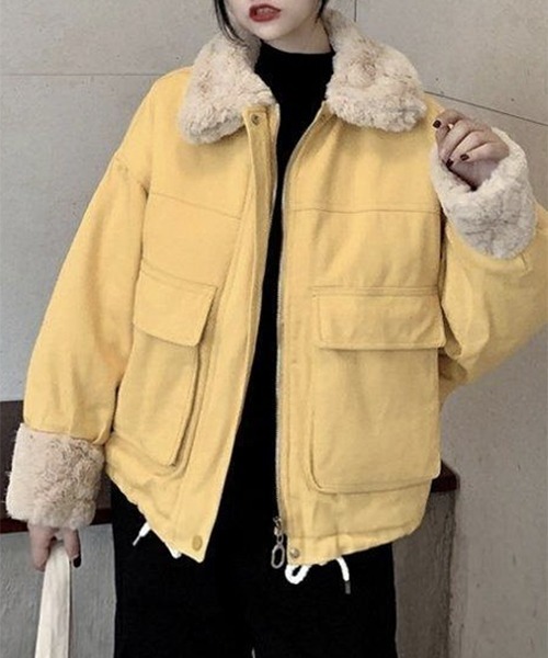 「Dream garden」 ブルゾン FREE ブラック レディース_画像5