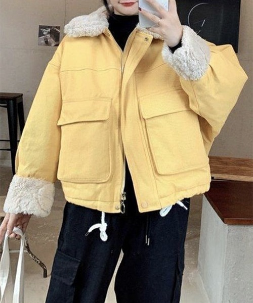 「Dream garden」 ブルゾン FREE ブラック レディース_画像7