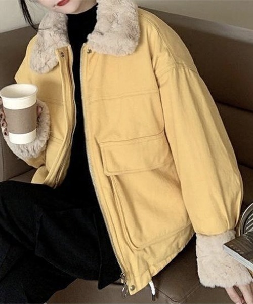 「Dream garden」 ブルゾン FREE ブラック レディース_画像9