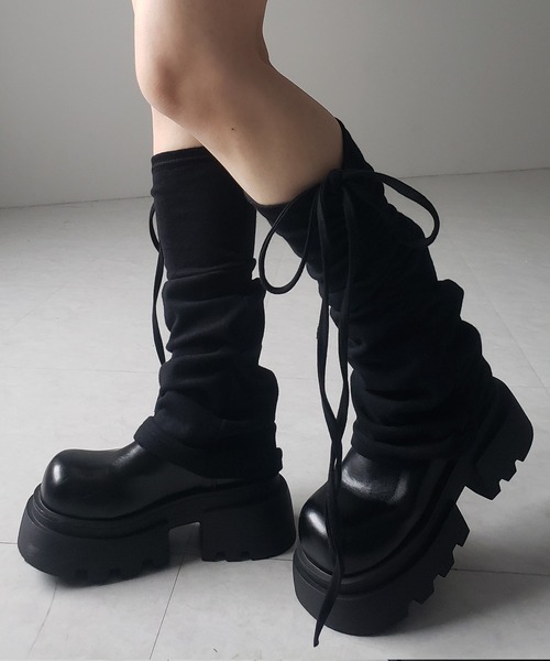 me+em select（ミームセレクト） レッグウォーマー レディース