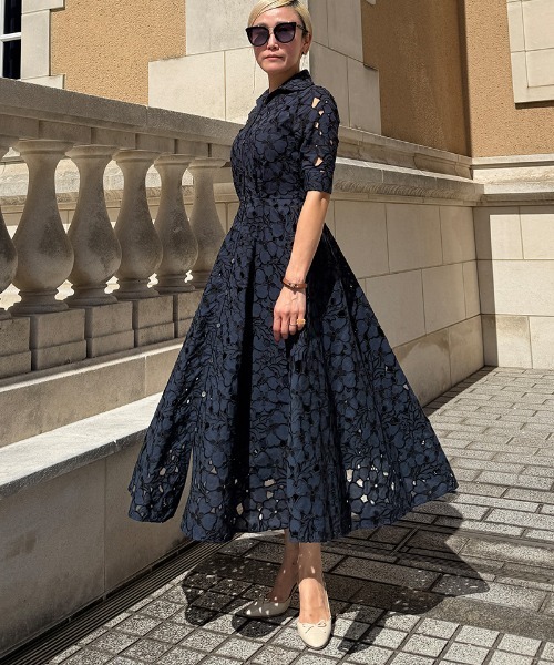 ワンピース ラグジュアリー総刺繍ワンピース : ZOZOTOWN Yahoo!店