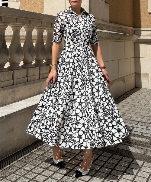 ワンピース ラグジュアリー総刺繍ワンピース : ZOZOTOWN Yahoo!店