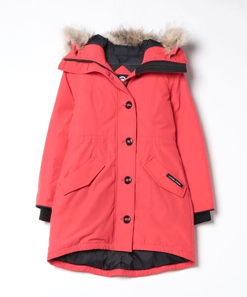 CANADA GOOSE（カナダグース） ダウンコート S レッド レディース