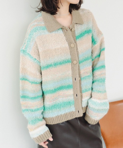 B：MING by BEAMS（ビーミング by ビームス） カーディガン ニット