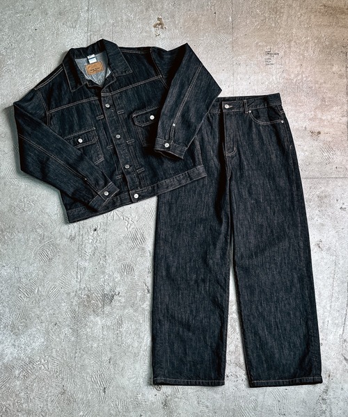 ヴィンテージダメージセルビッチデニムジーンズ CALIFORNIA OUTFITTERS ジーンズ 4D48 セルビッチデニムパンツ