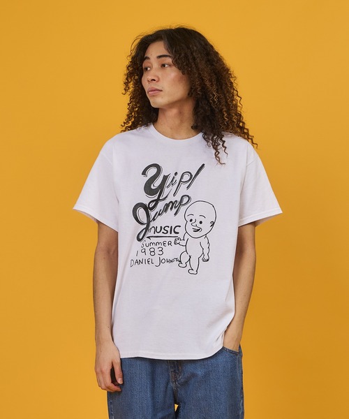 DANIEL JOHNSTON（ダニエルジョンストン） tシャツ S/S TEE“YIP JUMP