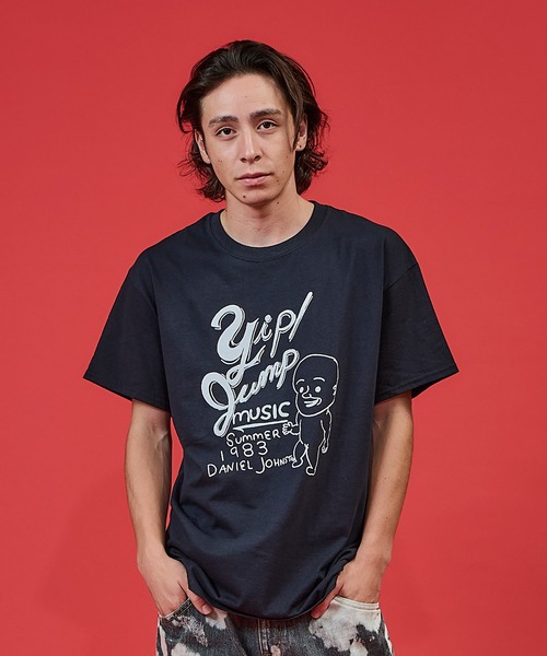 DANIEL JOHNSTON（ダニエルジョンストン） tシャツ S/S TEE“YIP JUMP