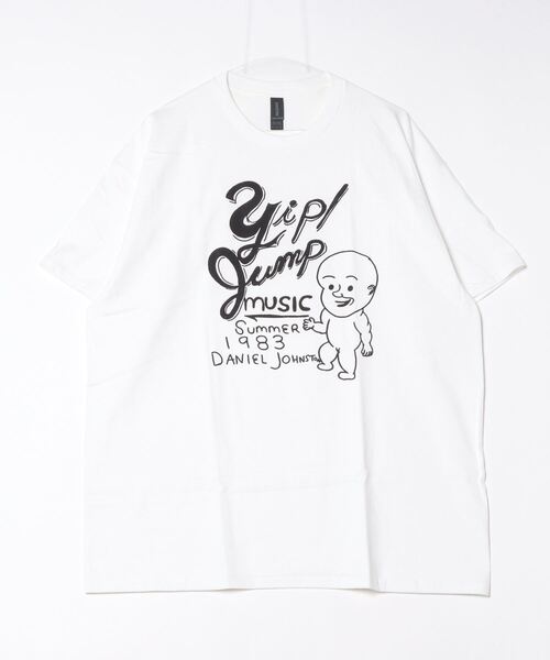 DANIEL JOHNSTON（ダニエルジョンストン） tシャツ S/S TEE“YIP JUMP