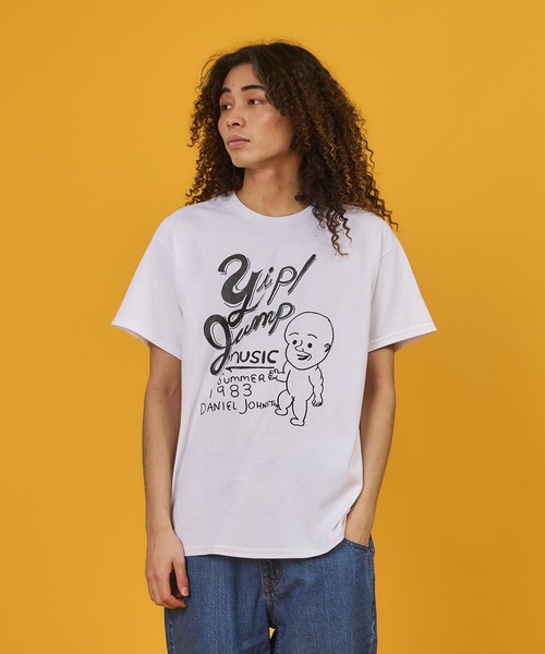 DANIEL JOHNSTON（ダニエルジョンストン） tシャツ S/S TEE“YIP JUMP