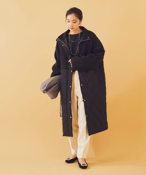 「Shelly island」 コート M ブラック レディース_画像3