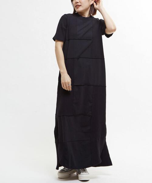 ワンピース Multiborder Rib Dress TODAYFUL（トゥデイフル）の「マルチボーダーリブドレス