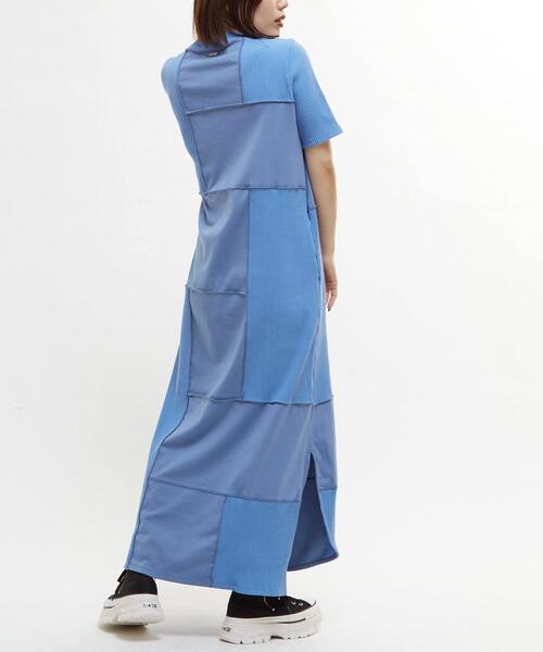 ワンピース PATCHWORK DRESS CONVERSE TOKYO ワンピース 「HL」PATCHWORK RIB DRESS