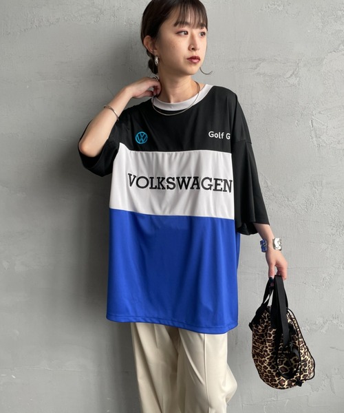 tシャツ 「VOLKSWAGEN×JEANS FACTORY/フォルクスワーゲン×ジーンズファクトリー」 VOLKSWAGEN コラボレーション レー フォルクスワーゲン tシャツ 「VOLKSWAGEN×JEANS FACTORY