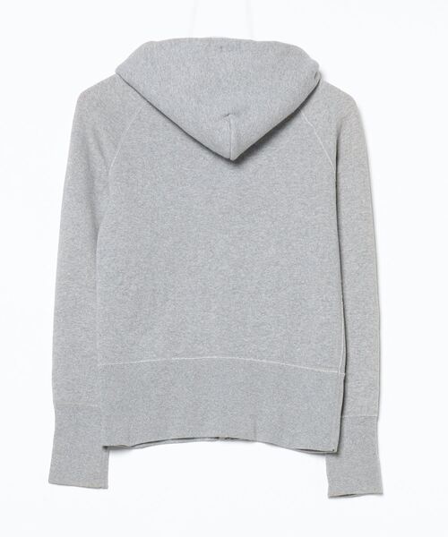 DRESSTERIOR ドレステリア  ジップアップパーカー  サイズ:3 085-13301 グレー コットン　 レディース  トップス 吊裏毛 ドレステリア DRESSTERIOR 【新色登場】吊裏毛ジップアップ