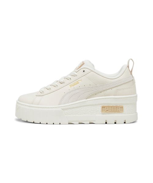 [PUMA] low cut спортивные туфли 24.0cm "теплый" белый женский 