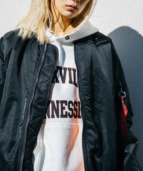 Alpha Industries（アルファ・インダストリーズ） 「ALPHA」 ジップ