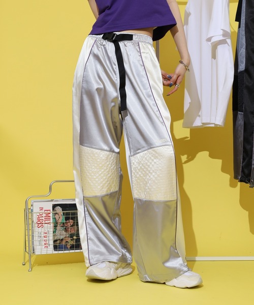 NERDY ワイドパンツ パンツ バイカートラックパンツ メンズ レディース
