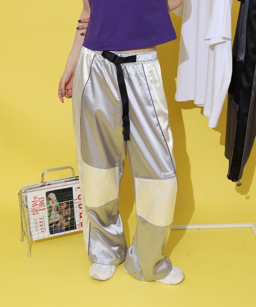 NERDY トラックパンツ NERDY パンツ バイカートラックパンツ メンズ レディース