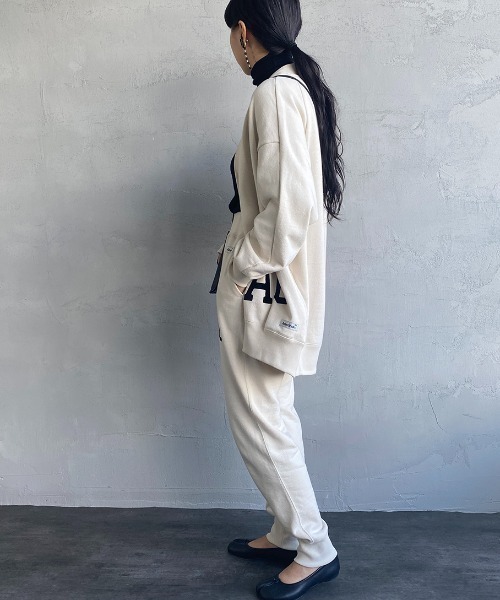 「AMERICANA」 カーディガン FREE アイボリー レディース AMERICANA 「AMERICANA」 カーディガン ONE SIZE アイボリー