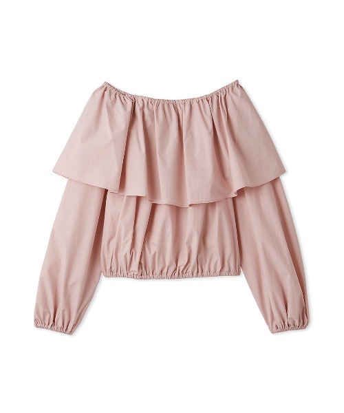 「Mila Owen」 長袖ブラウス 1 ピンク レディース