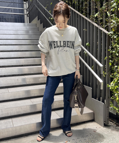 ♡着用1回♡Spick and spanサックスブルー ストレートデニム36 ♡着用1回♡Spick and spanサックスブルー ストレートデニム36