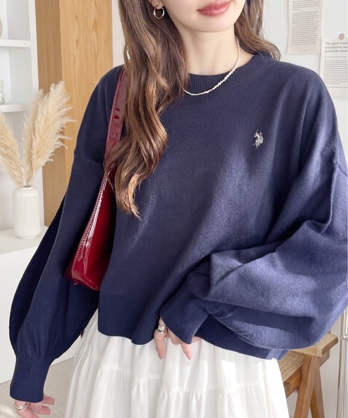 U.S. POLO ASSN.（ユーエスポロアッスン） ニット セーター 「Ada.別注