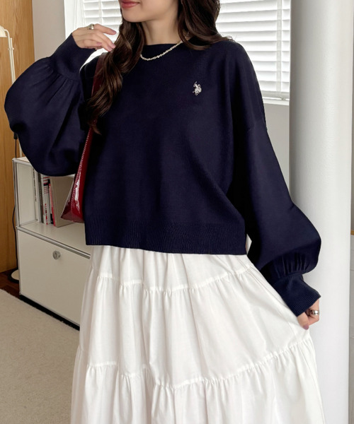 U.S. POLO ASSN.（ユーエスポロアッスン） ニット セーター 「Ada.別注