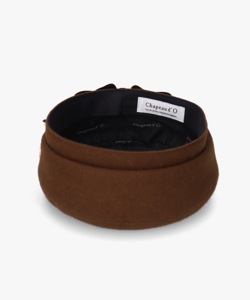 Chapeau d' O 帽子 ベレー帽 Flannel Josephine Beret