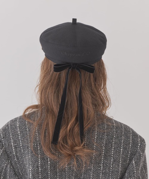 Chapeau d' O（シャポードオー） 帽子 ベレー帽 レディース Flannel