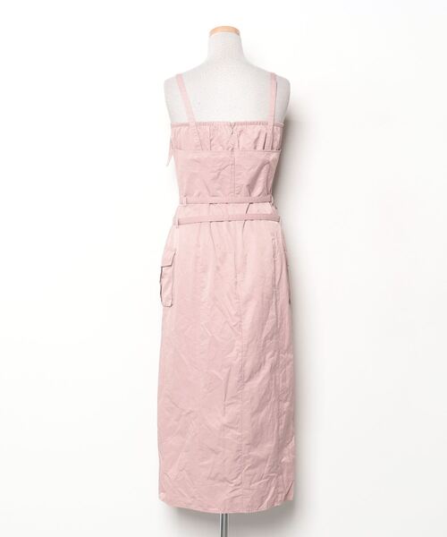 「EATME」 キャミソールワンピース MEDIUM ピンク レディース_画像2