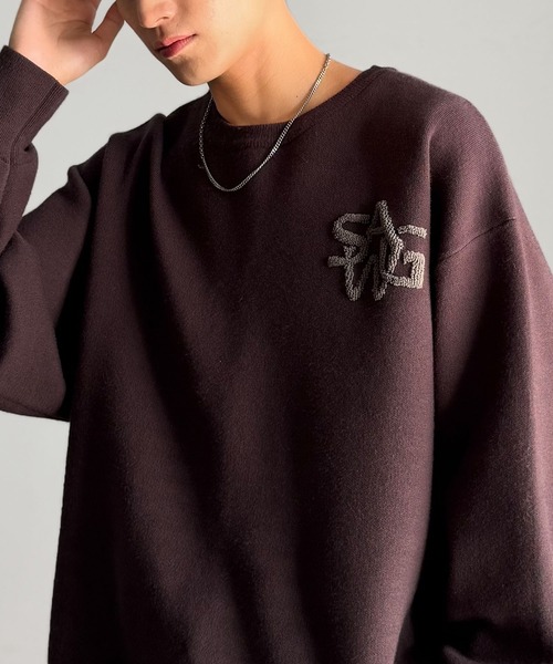 Java セーター ニット 「JaVaジャバコラボ」立体編みで飾る個性