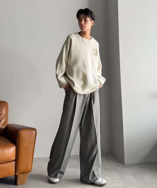 Java セーター ニット 「JaVaジャバコラボ」立体編みで飾る個性