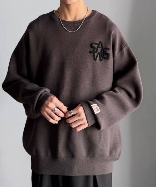 Java セーター ニット 「JaVaジャバコラボ」立体編みで飾る個性