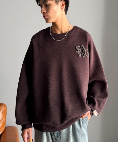 Java セーター ニット 「JaVaジャバコラボ」立体編みで飾る個性